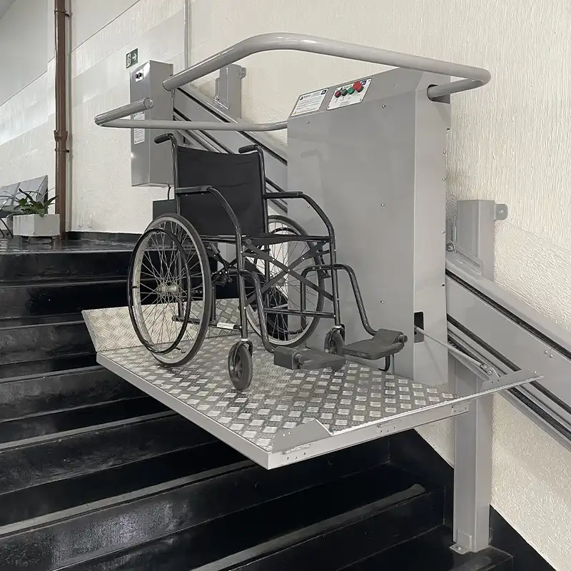 Plataforma para Escada Reta